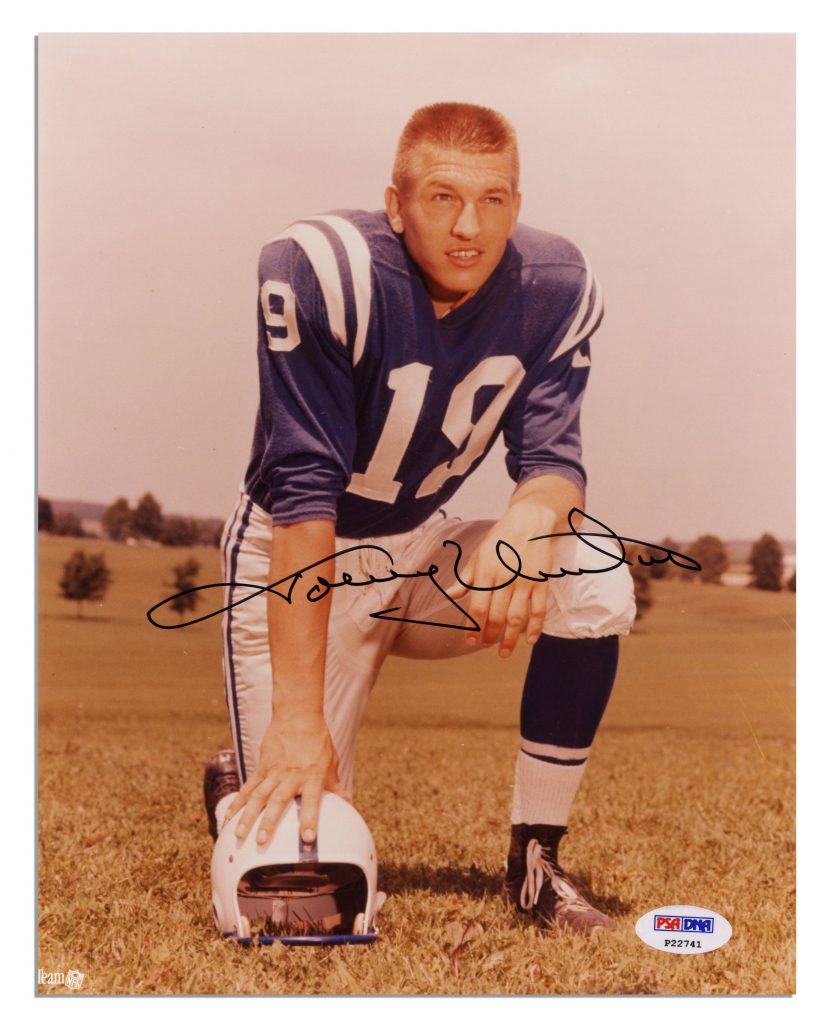1957 Topps John Unitas #138 PSA 8.5