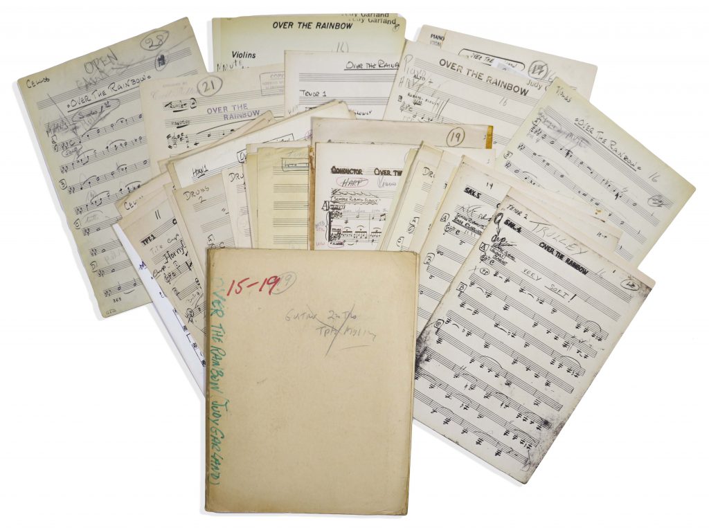 Judy Garland stage studio used concert trunk