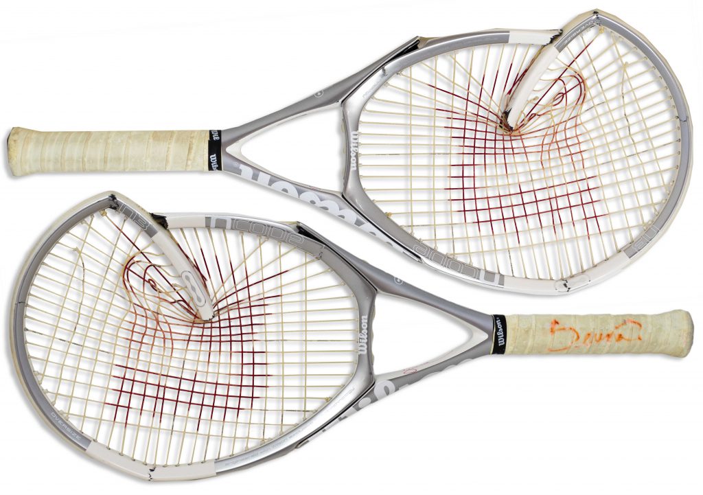 Serena Williams Wimbledon used tennis racket