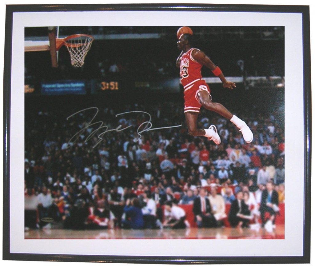 Michael Jordan autograph