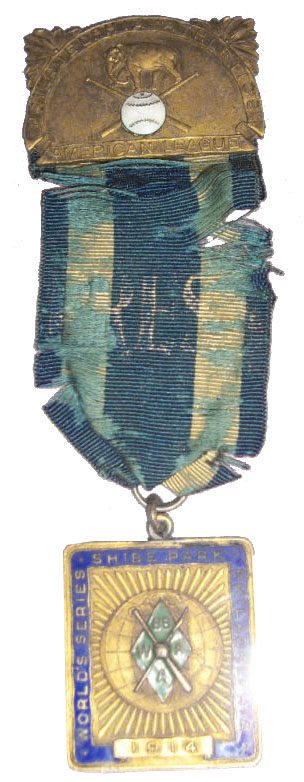 1910 Philadelphia Athletics World Championship Award Pin