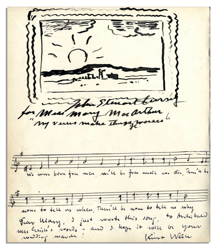 Ludwig van Beethoven autograph piano manuscript