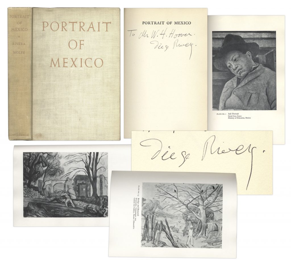 Diego Rivera autograph