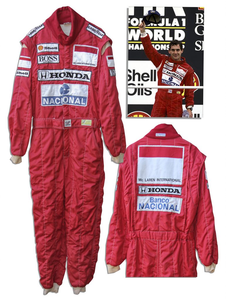Ayrton Senna racing helmet