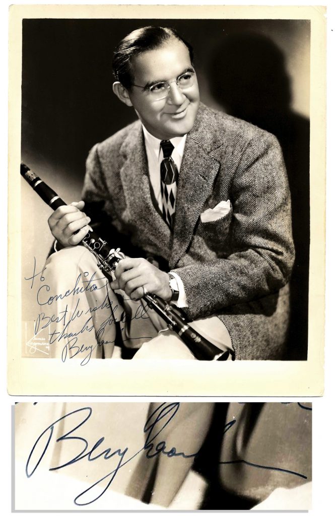 Benny Goodman Owned Played Clarinet 