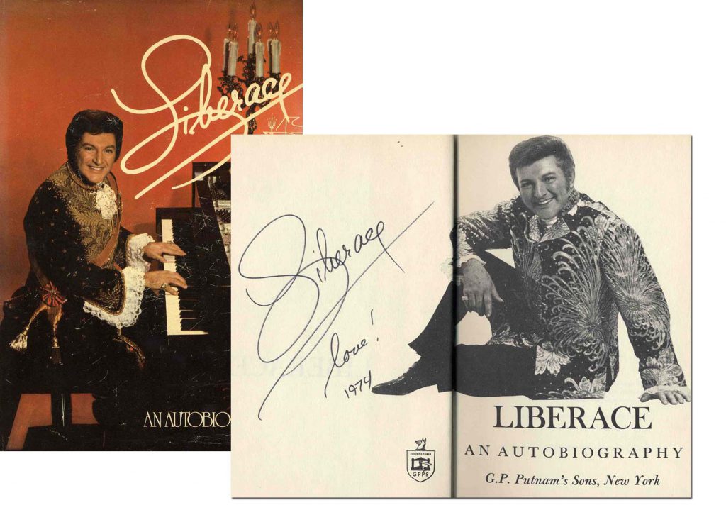  Liberace stage worn rhinestone tuxedo