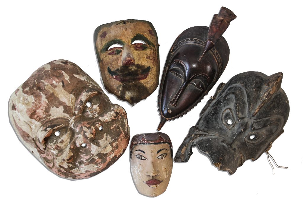 New Caledonia mask late 19th or early 20th century