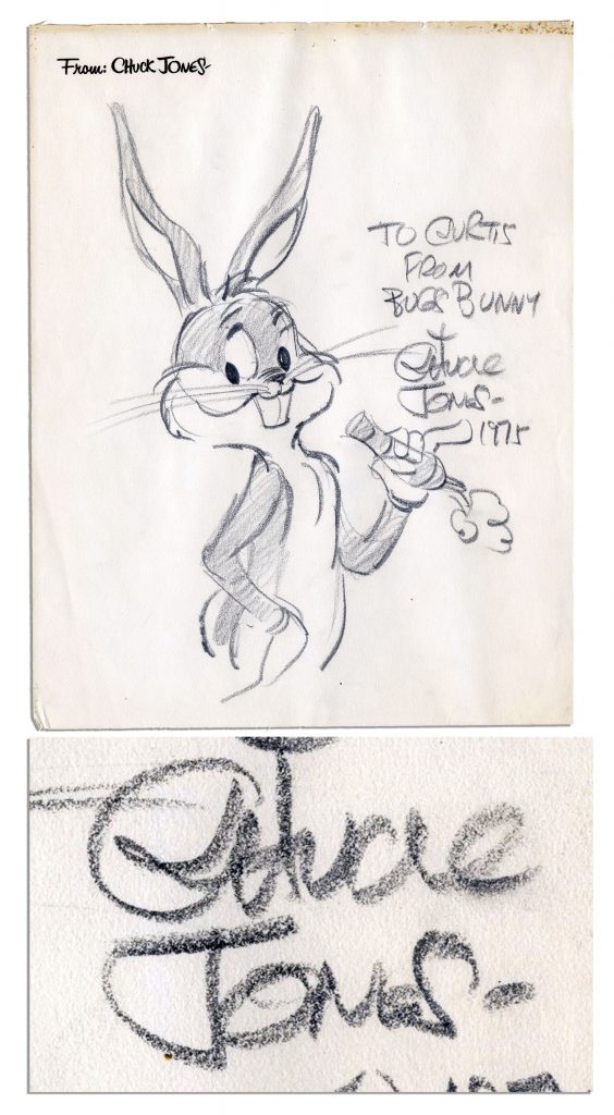 Chuck Jones Bugs Bunny art