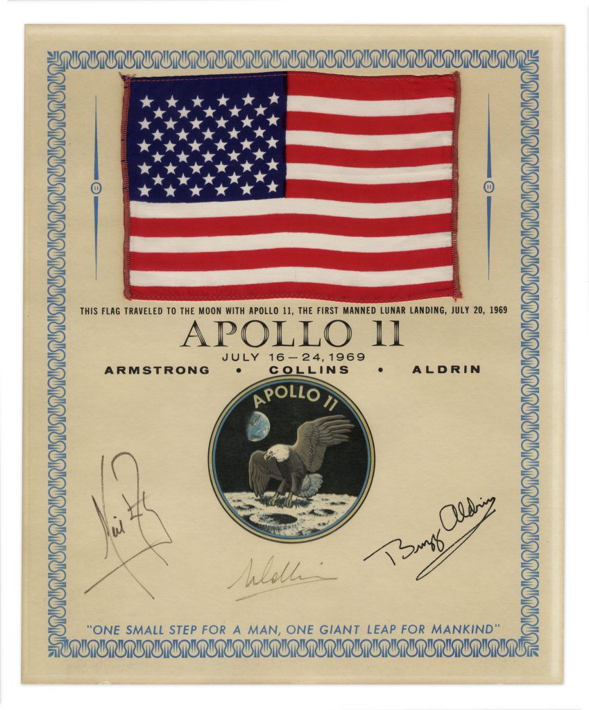 Apollo 11 flown Beta emblem