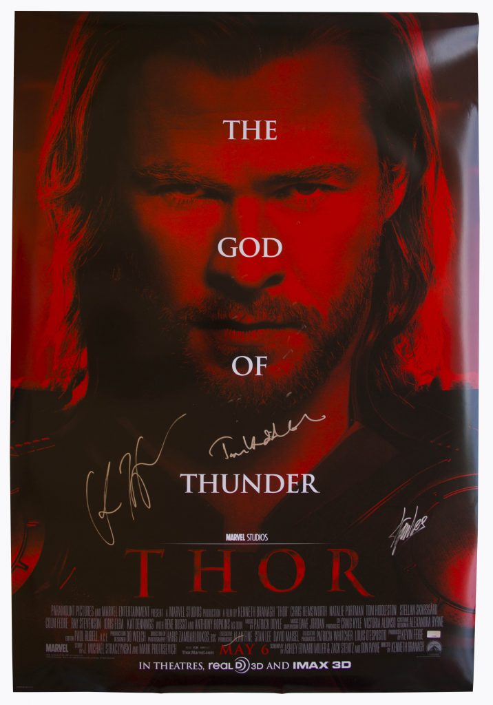 Chris Hemsworth Thor weighted Mjölnir hammer