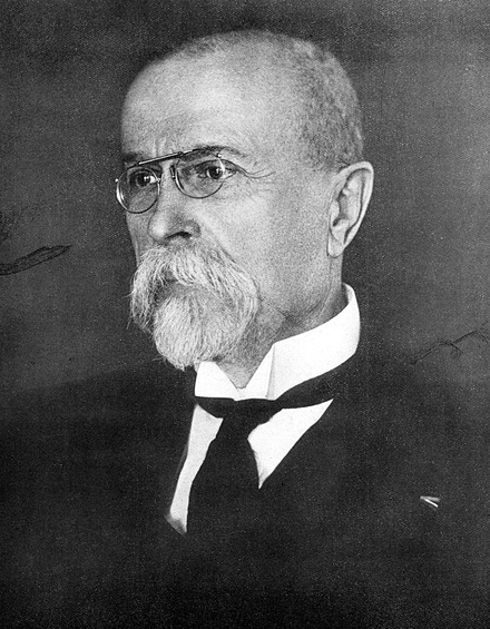 Tomas Masaryk signed photo