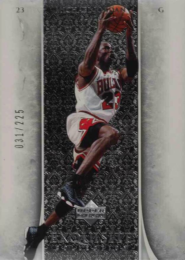 2005-06 UD Exquisite Collection Extra Michael Jordan