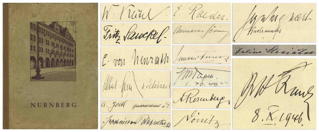 Nuremberg autographs