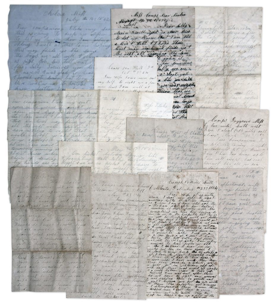 Mississippi Civil War letters
