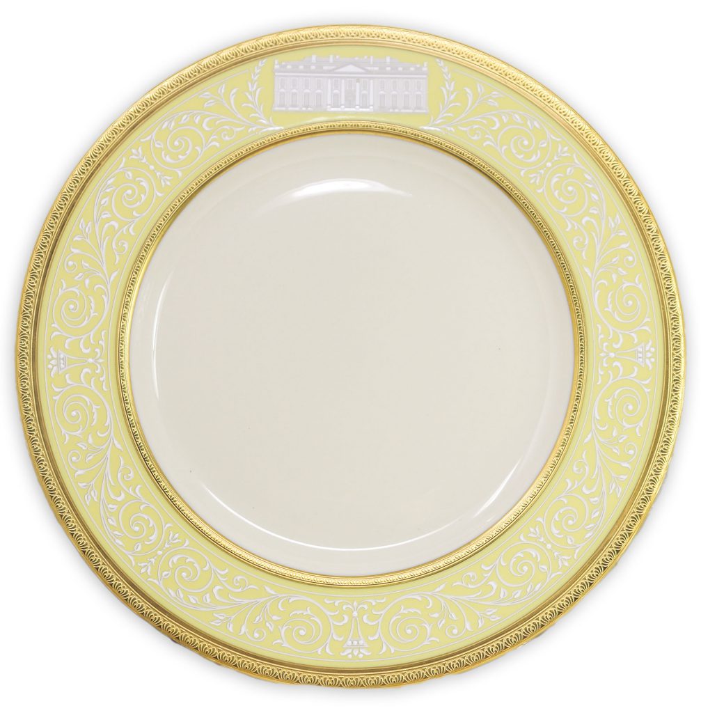 200th Ann White House engraving printed on plate
