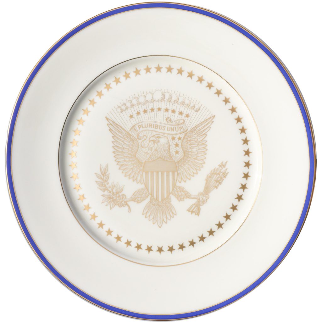  George Bush signed White House card
