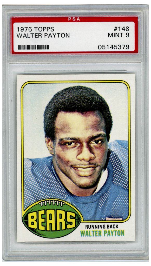  1976 Topps Walter Payton #148 PSA 9
