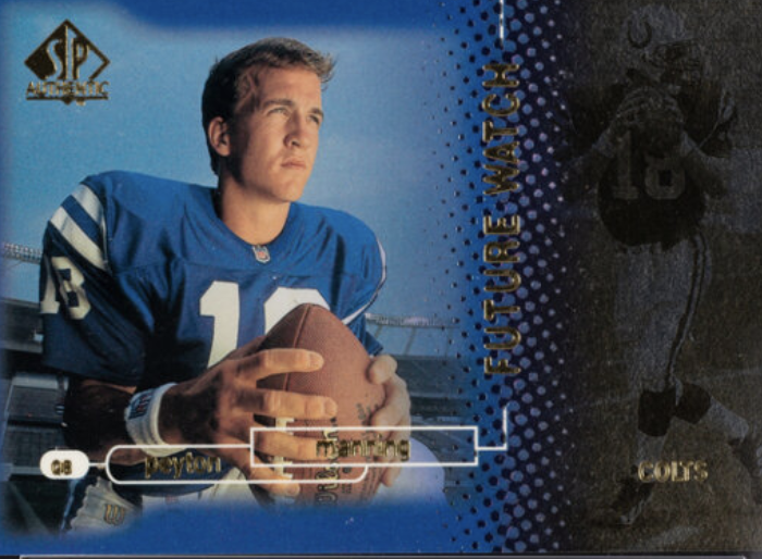 1998 SP Authentic Peyton Manning #14