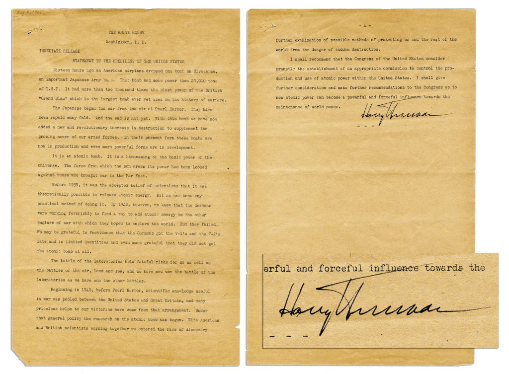 Isoroku Yamamoto autograph
