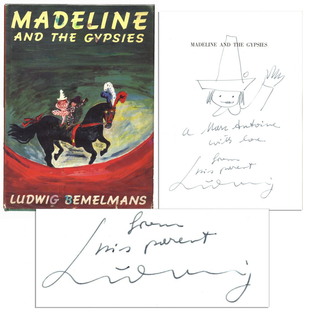  Ludwig Bemelmans Madeline Gypsies drawing
