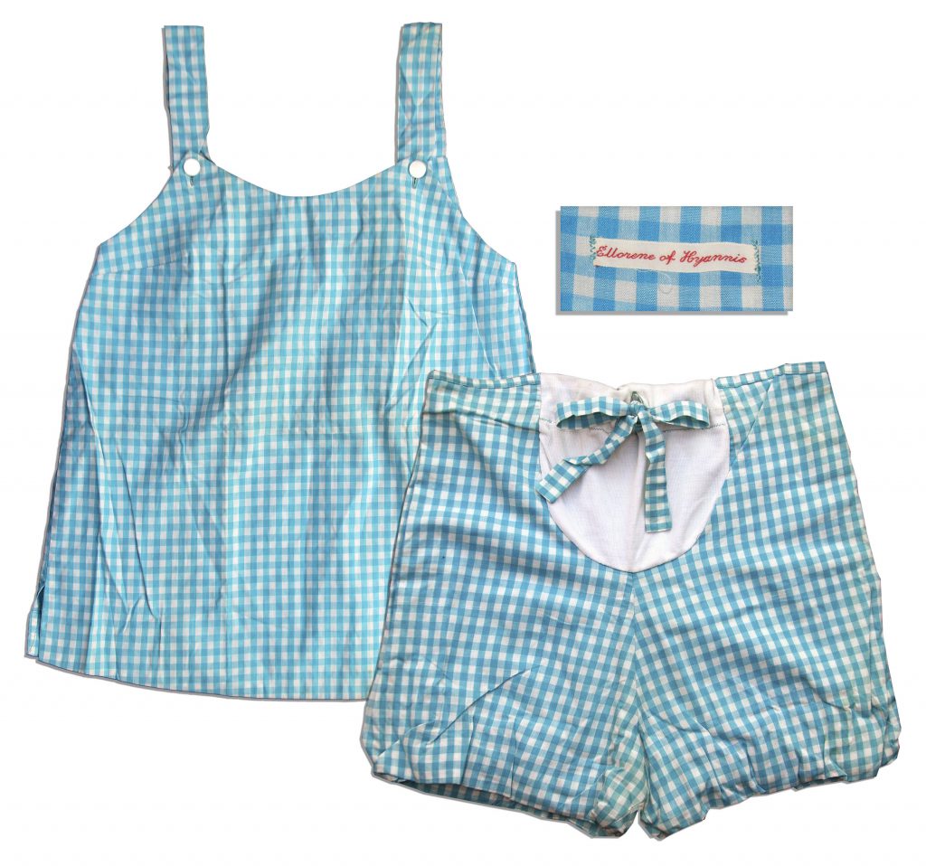 Jacqueline Kennedy owned worn maternity shorts