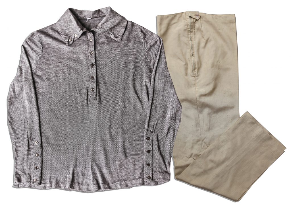 Greta Garbo worn clothing