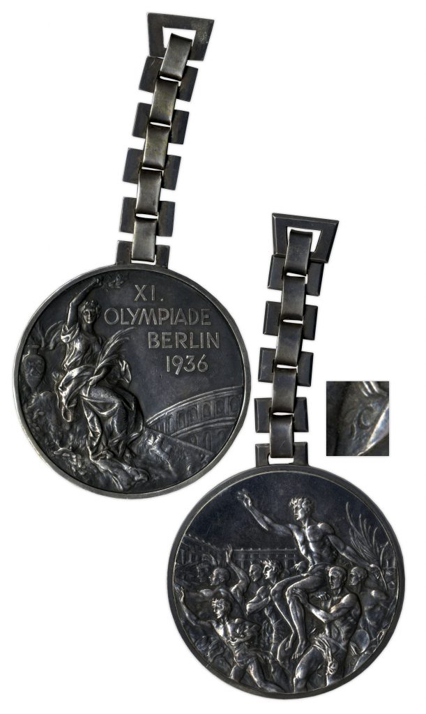  1936 Berlin Olympics silver medal 