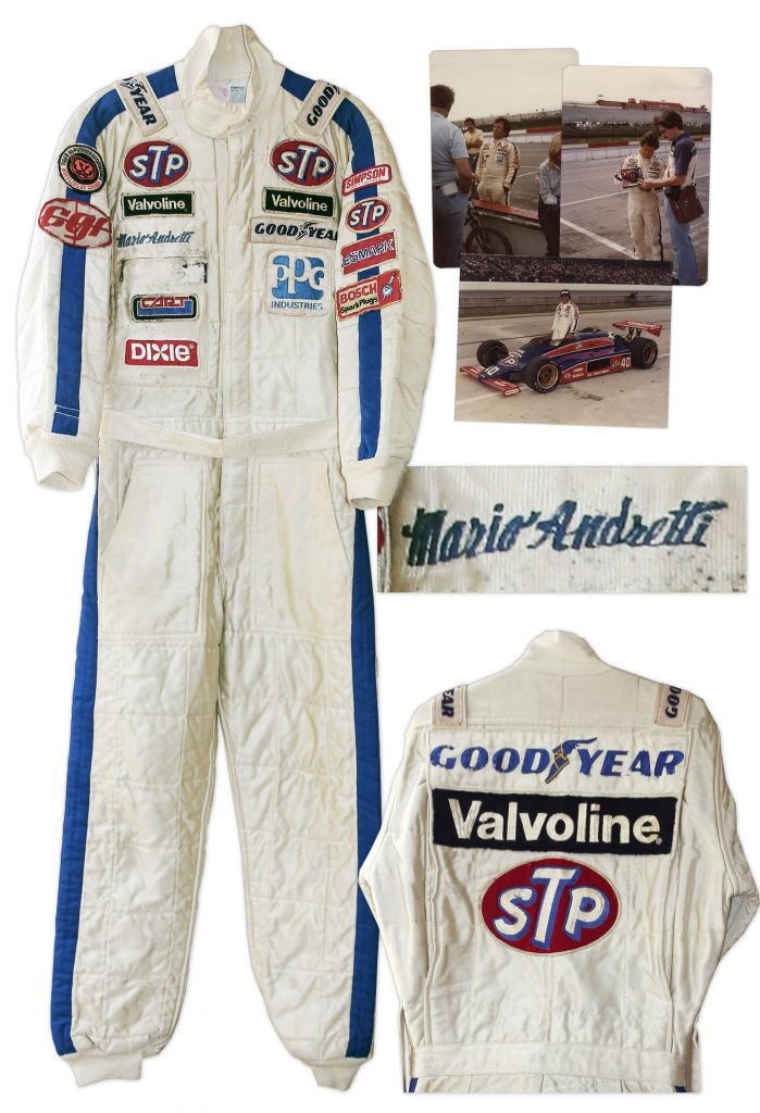 Paul Newman worn racing suit