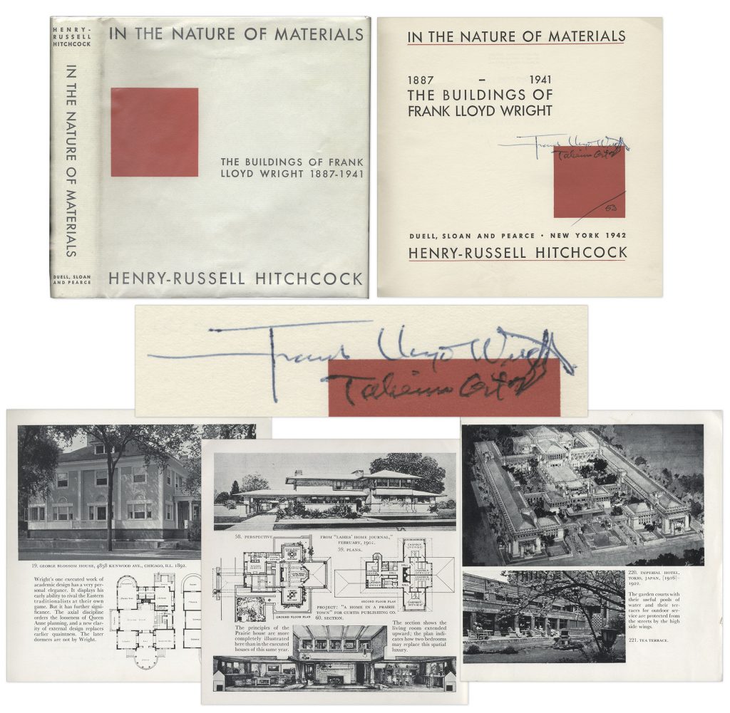 Ausgeführte Bauten und Entwürfe von Frank Lloyd Wright 1910