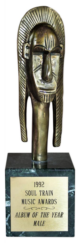 Luther Vandross owned Soul Train award