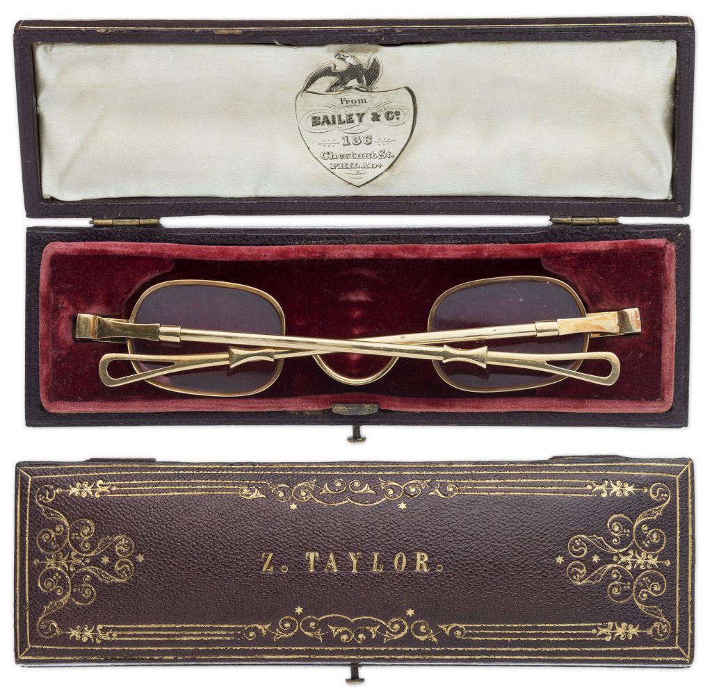 Zachary Taylor signature PSA encapsulated
