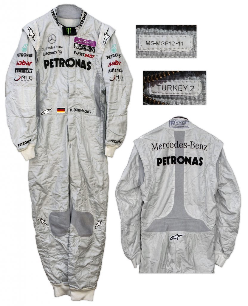 Paul Newman worn racing suit