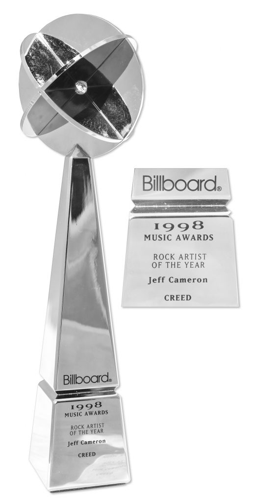 1998 Creed Billboard award