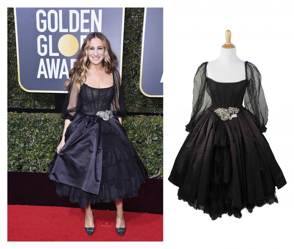 Sarah Jessica Parker worn Golden Globes dress
