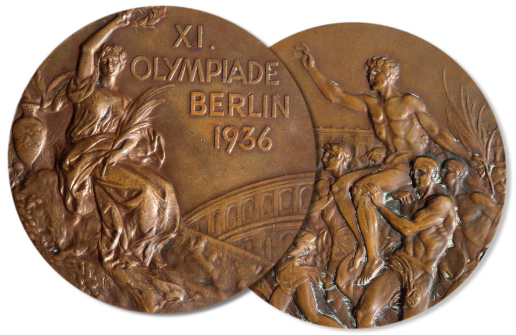 1936 Berlin Summer Olympics bronze medal