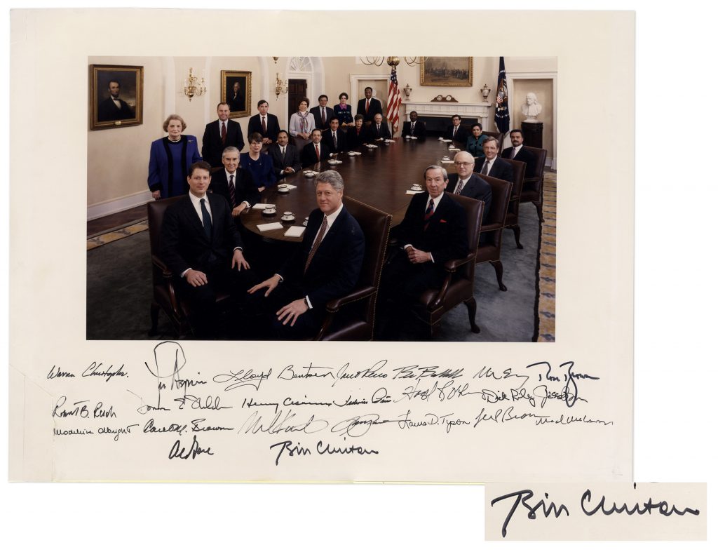 Ruth Bader Ginsburg Bush vs Gore document signed
