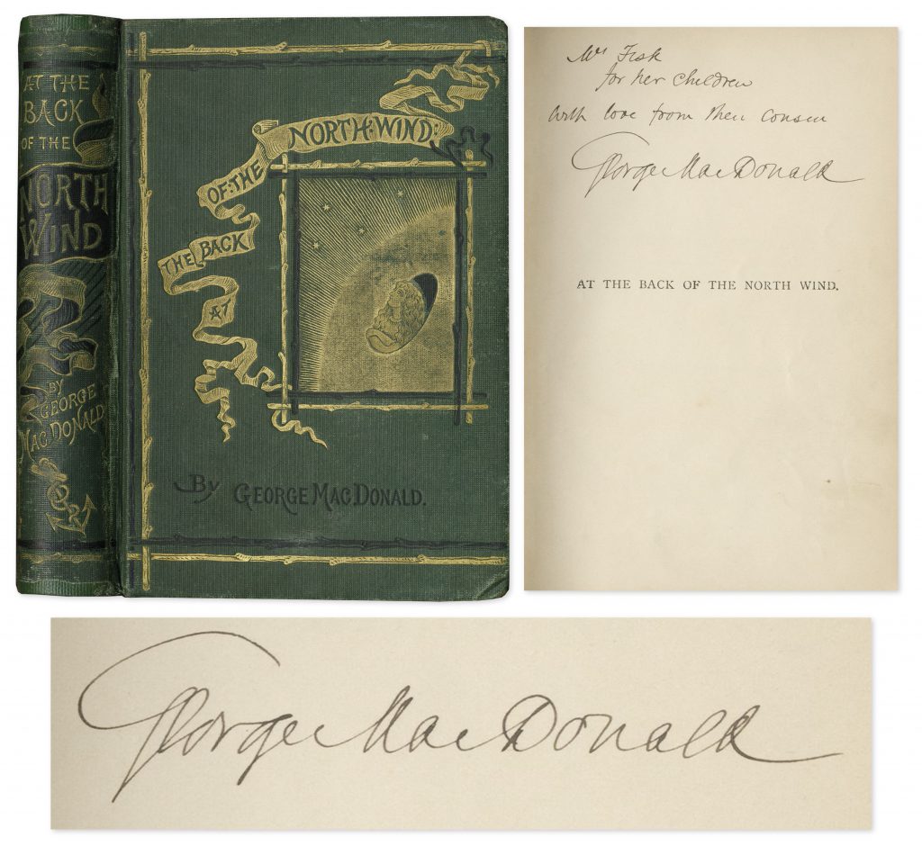  George MacDonald signed Back North Wind