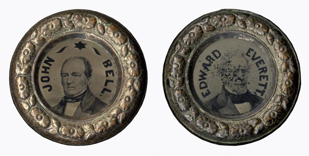John Bell Edward Everett doughnut ferrotype