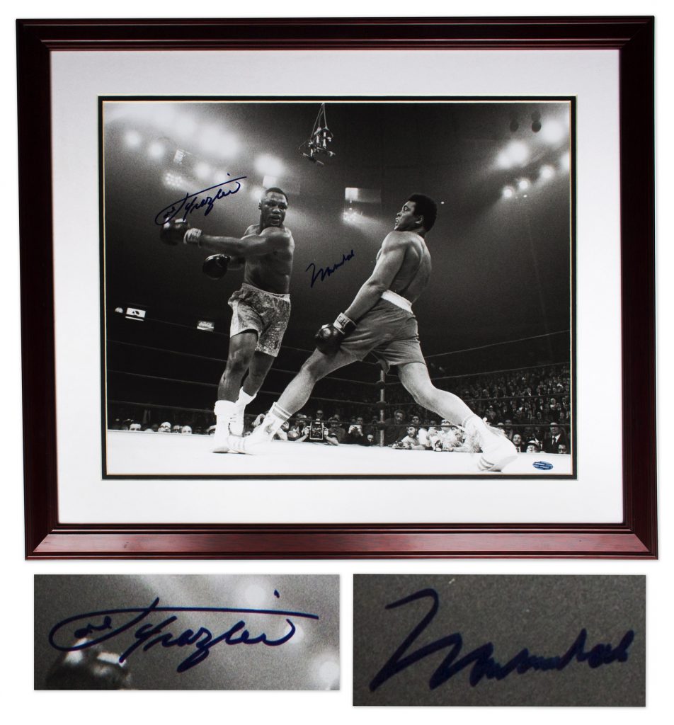 Muhammad Ali autograph letter signed w drawing