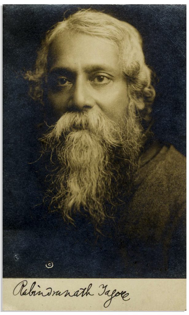 Rabindranath Tagore Signed Book