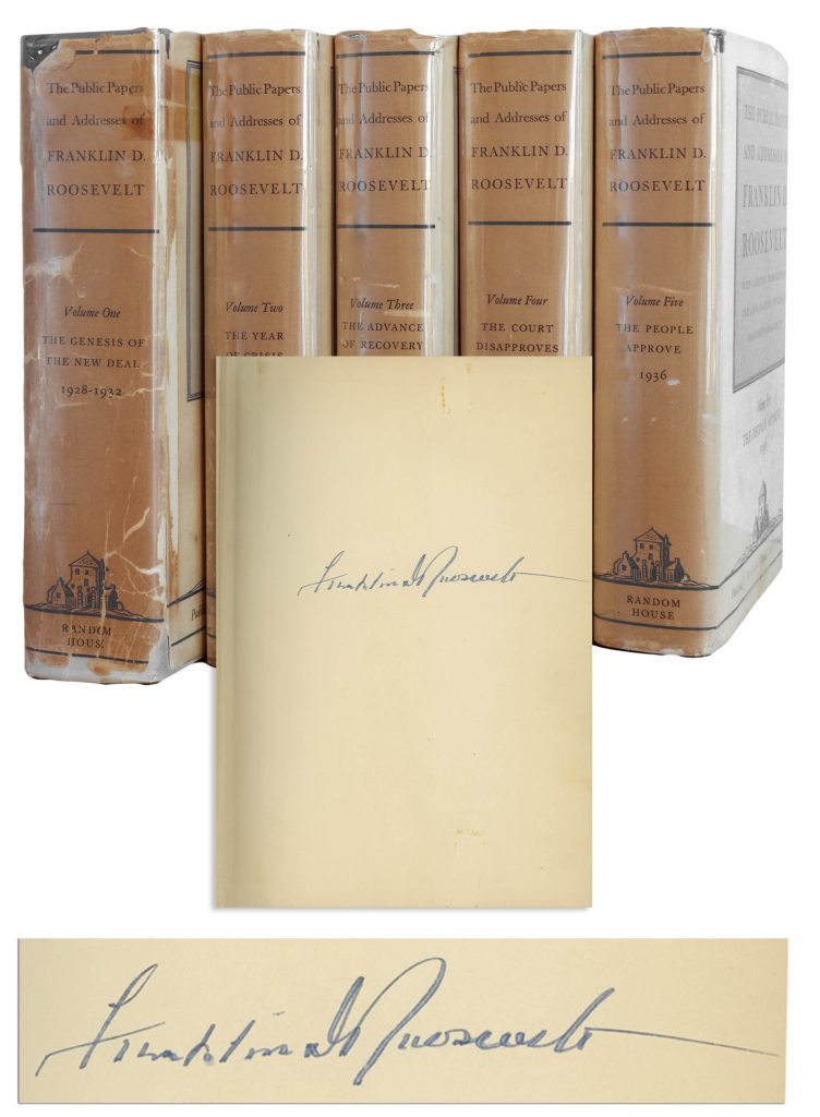 Papers and Addresses of Franklin D Roosevelt