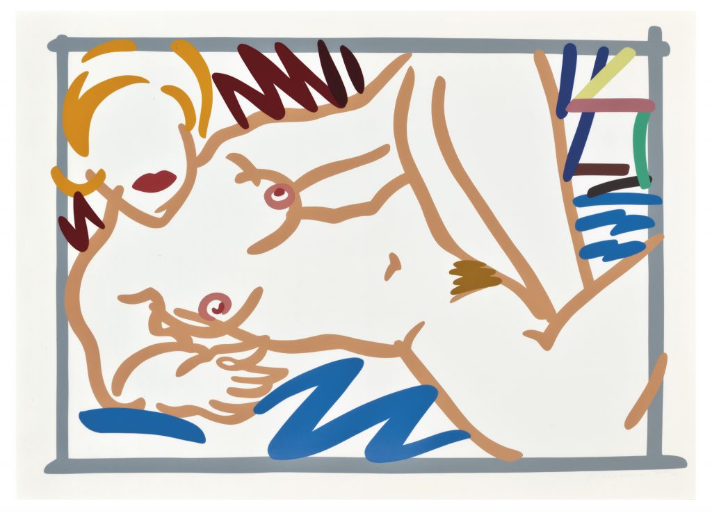 David Hockney Retrospective 1988 presentation signed