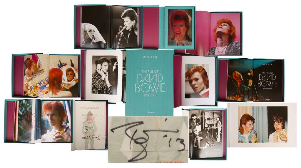 David Bowie signed Taschen book