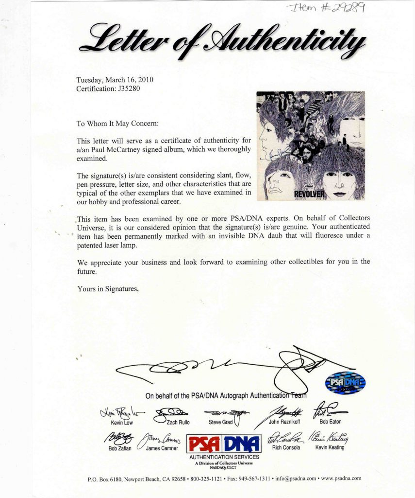 Beatles signed fan club postcard photo