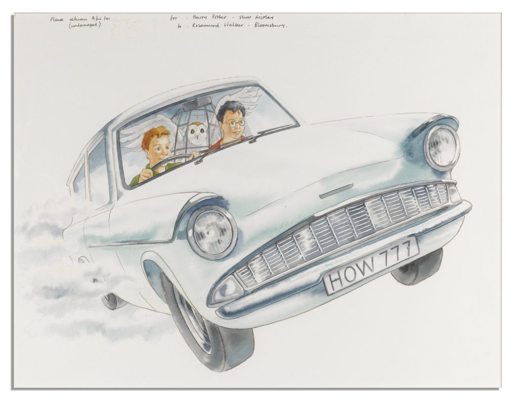 Cliff Wright Harry Potter Prisoner of Azkaban art