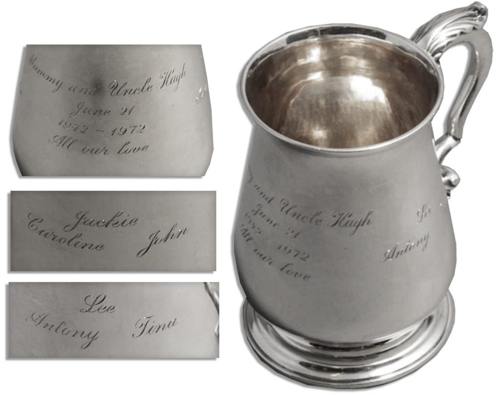  Jacqueline Kennedy Hammersmith Farm silver