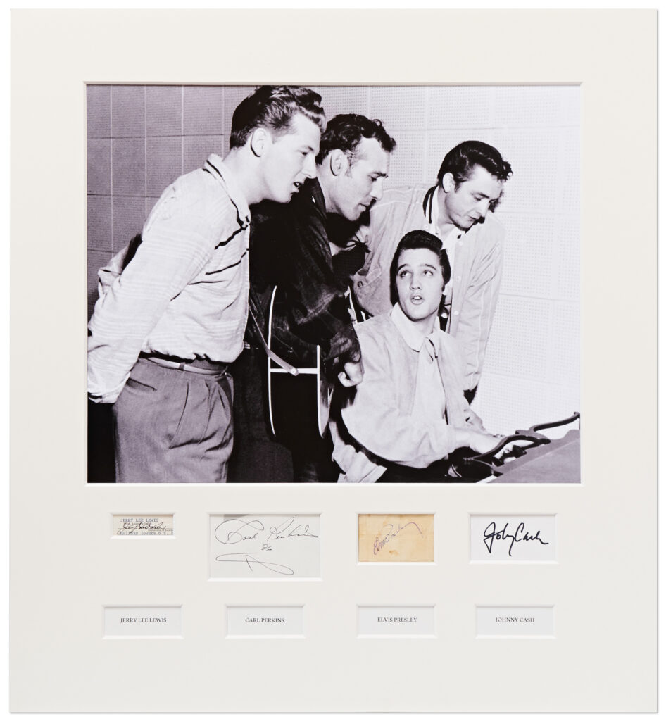 Million Dollar Quartet signed photo