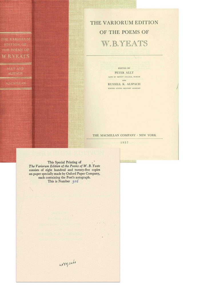 Robert Frost signed North of Boston book