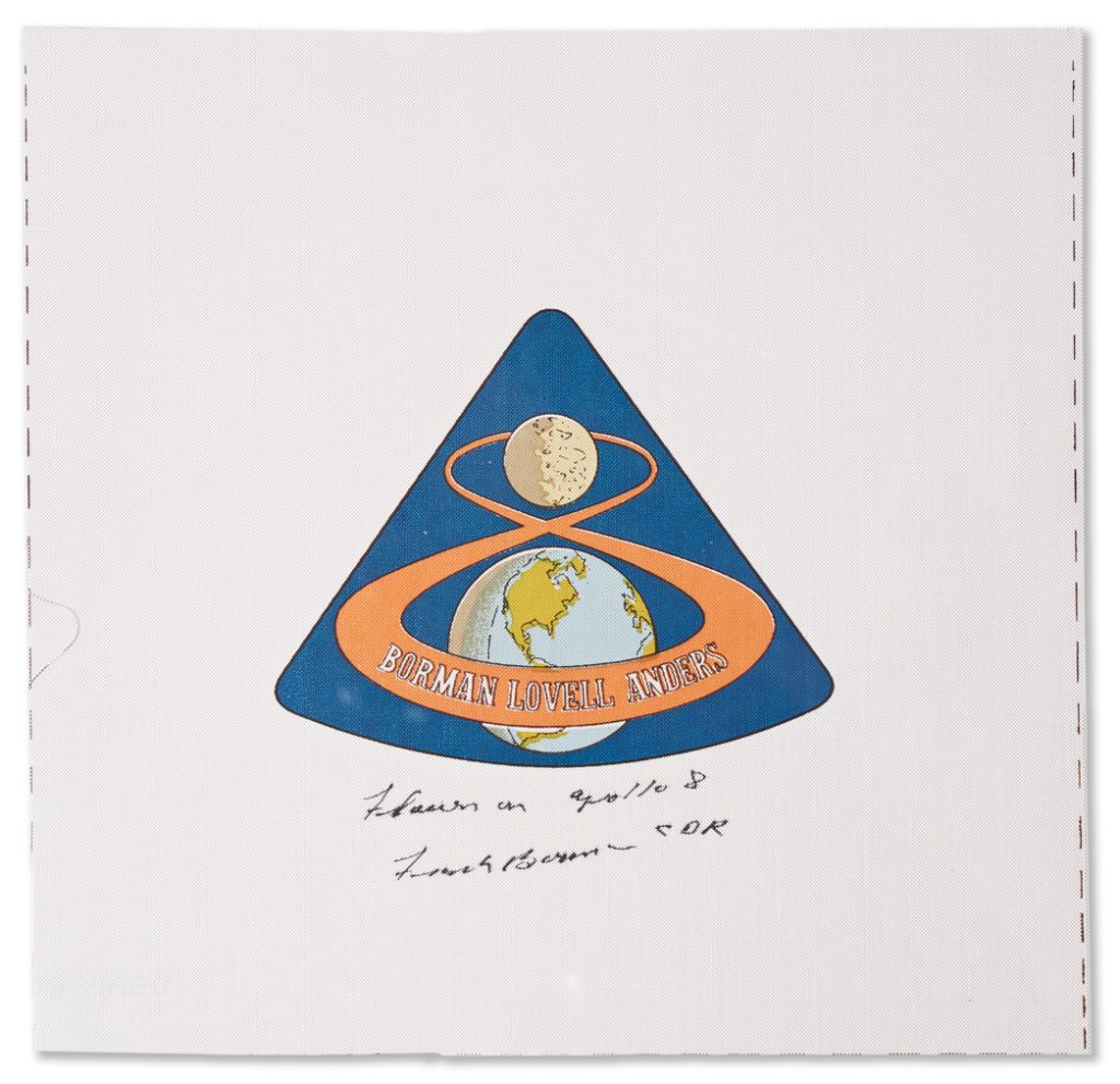 Buzz Aldrin Signed Apollo 11 Flown to Moon Beta Cloth