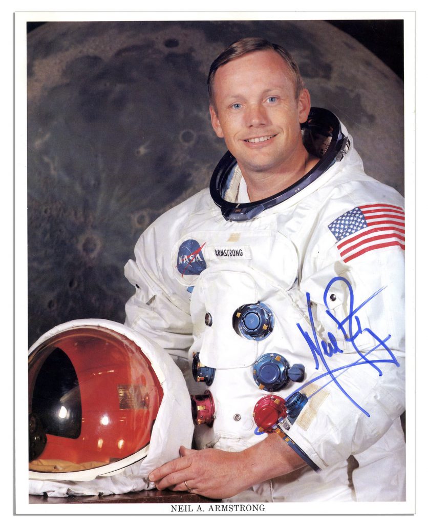  AS11-36-5351 Apollo 11 blue earth A Kodak paper photo